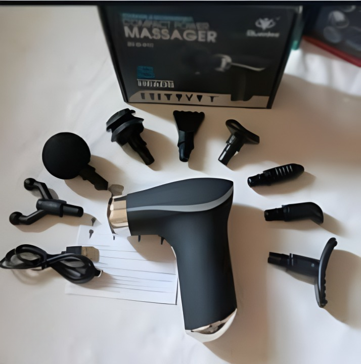 Cordless & Rechargeable Compact Body Massager | Model BLD-811 | Best Quality Massager - CC - Zelriya
