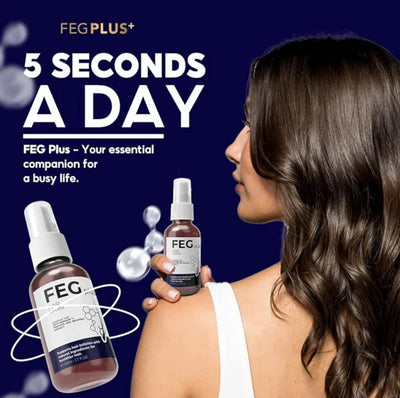 FEG PLUS Hair Growth & Hair Fall Solution Spray ( ORIGINAL ) - BY ZELRIYA - Zelriya