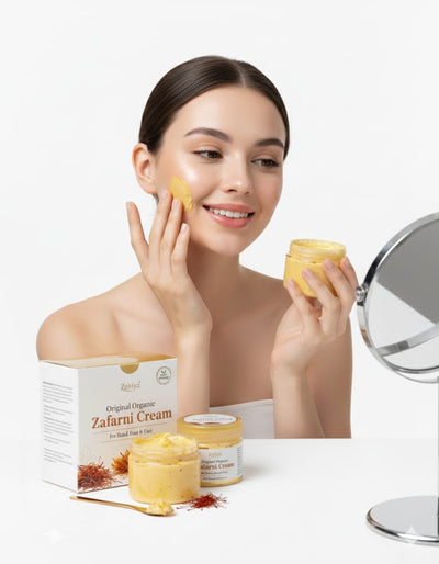 Zafarani Cream Organic and Original By Zelriya | Ultimate Brightening & Flawless Skin Solution