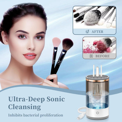 Automatic Electric Makeup Brush Cleaner & Dryer - BY Zelriya - Zelriya
