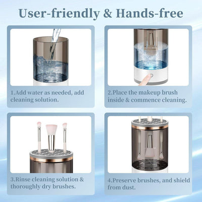 Automatic Electric Makeup Brush Cleaner & Dryer - BY Zelriya - Zelriya