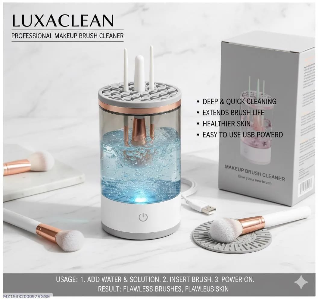 Automatic Electric Makeup Brush Cleaner & Dryer - BY Zelriya - Zelriya