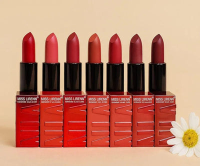 Matte Lipstick Set of 6 – Bold, Long-Lasting Colors for Every Look - Zelriya