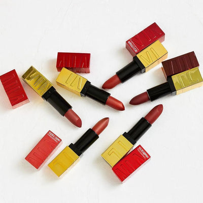 Matte Lipstick Set of 6 – Bold, Long-Lasting Colors for Every Look - Zelriya