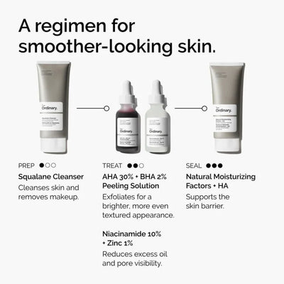 AHA 30% + BHA 2% Peeling Solution | The Ordinary USA Original
